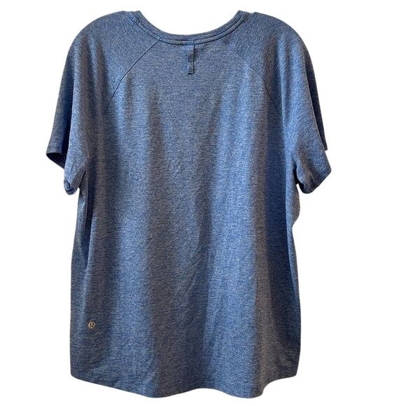 Lululemon Men's Blue Short Sleeve Crew Neck T-Shirt Size M - Picture 2 of 9